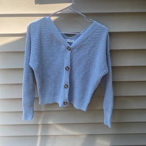 button up sweater